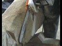 art marijke willaert at work.
artist sculptor