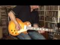 Gibson Les Paul Custom Shop 60er Reissue Std Historic Collection Plaintop Ltd Guitar Center Los Angeles plus Realtone Amp plus Vox 2 x 12 Blue Alnicos no pedals used on this video www.gregorhilden.de