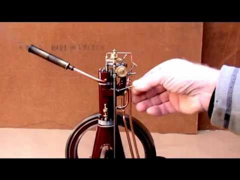 DK The Diesel - This is my latest build A frame four stroke diesel model. After several experiments with an arrangement I made, that makes it possible to adjust the injectio...