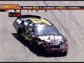Shane Hmiel flips off Dale Jarrett Shane Hmiel flips off Dale Jarrett