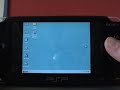 PSP running Microsoft Windows 95