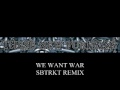 THESE NEW PURITANS 'WE WANT WAR (SBTRKT REMIX)'