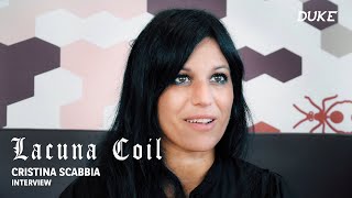 Lacuna Coil - Interview Cristina Scabbia - Paris 2019