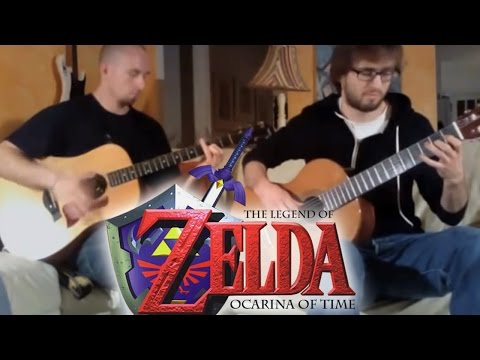 Gerudo Valley - Like us on facebook: http://www.facebook.com/SuperGuitarBros Sam and Steve do Gerudo Valley. TABS: (Click a link and then scroll down to the gray button that...