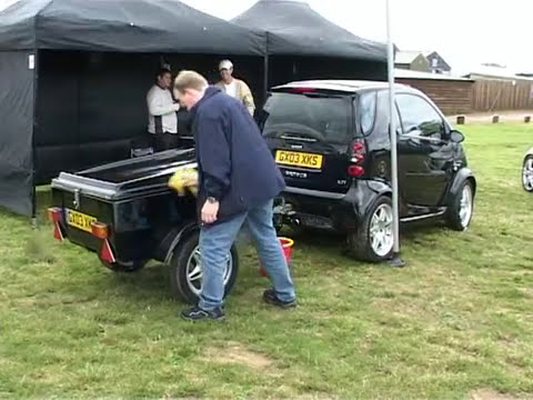 Video of smart car club at the hop farm.