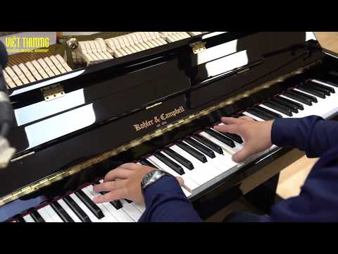 Giới thiệu và demo đàn piano Kohler & Campbell KC115D