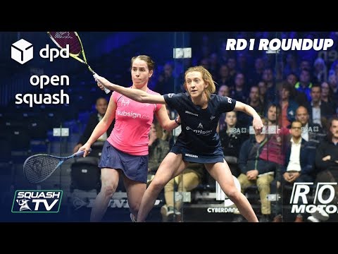 Squash: DPD Open 2019 - Women's Rd 1 Roundup