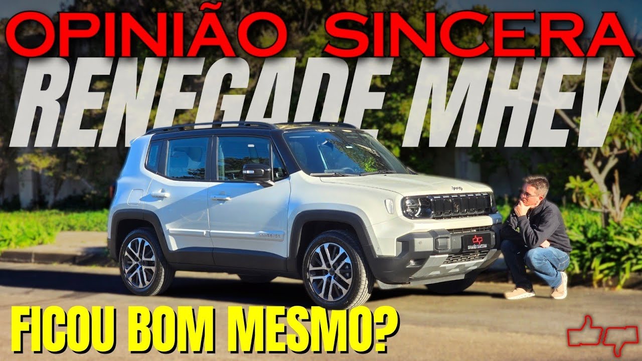 Jeep Renegade Híbrido 2027: Preço, CONSUMO, problemas, Vale a Pena? Como funciona, ficha técnica