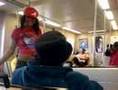 editedATL Hoodrat aka SOULJA GIRL goes crazy on the Marta