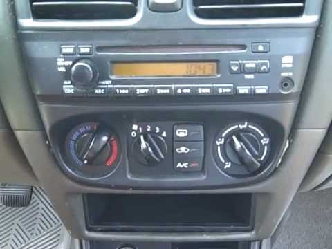 how to remove cd player from nissan almera
