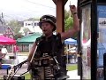 Washboard had to start earlier than planned because the other act (Hayes Carll & The Lazy Eyes) were late.  This video shows off Hank at his finest on the Strad-a-various Washboard.  The Waypoint Center is the train station in Bellows Falls Vermont, adjacent to the Farmer's Market.  In the 3 years that I attended (missed this year) the Fred Eaglesmith Roots on the River weekends, these shows have always been special.  Probably because it's only Friday afternoon and I haven't had enough time to go into renal shutdown yet at that point in the weekend. This is a Song About No Rain that doesn't involve anyone overdosing on a bus.