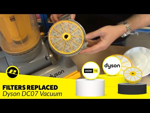 how to fit dyson filters