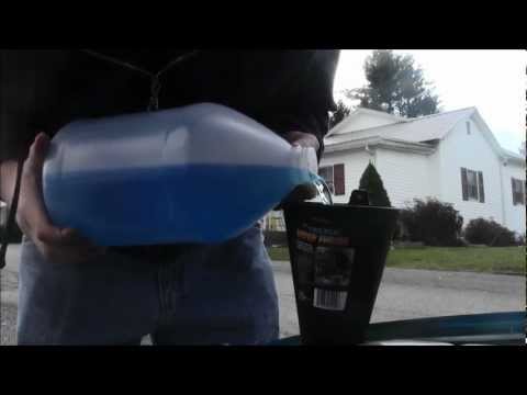 how to fill windshield washer