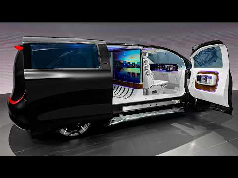 2026 Mercedes Vision V - New Luxury Van in details