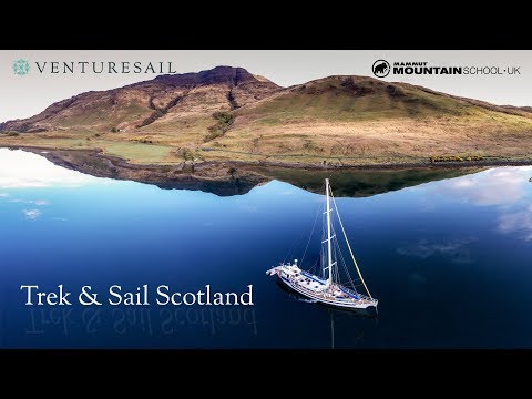 Trek & Sail Scotland adventure with Mammut Mountain School UK and VentureSail