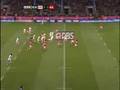 Strettle break against Wales 08