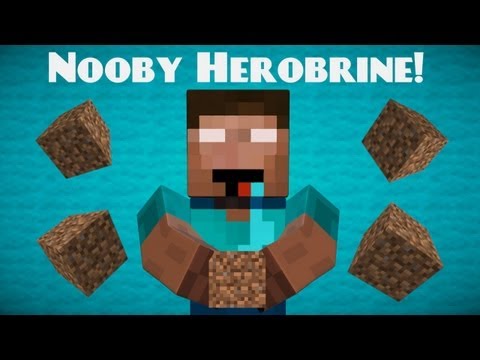If Herobrine was a Noob - Minecraft