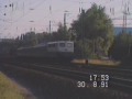 Eisenbahn im Ruhrgebiet 1991 - Oberhausen Kaisergarten Teil 1