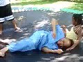 granma on the trampoline 2 granma on the trampoline 2
