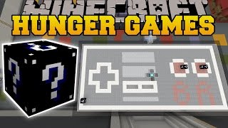 Minecraft: VIDEO GAME ARCADE HUNGER GAMES - Lucky Block Mod - Modded Mini-Game