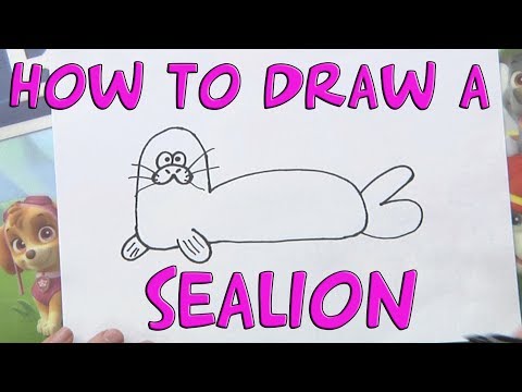 video-linktoworks-How to draw a Sea Lion | Sea Lions Art | Easy Art for...