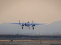 B-25 FLY BY AT HOLLISTER AIRPORT.