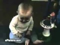 Baby Scared By His Own FART !!!