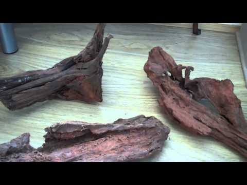 how to cure aquarium driftwood