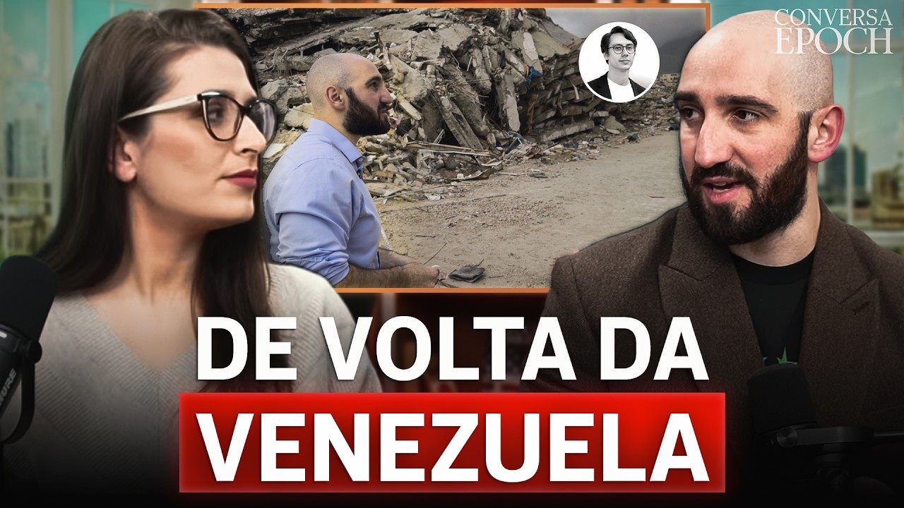 DE VOLTA DA VENEZUELA: Marcos e Frederico passam por Caracas p/ novo documentário | Conversa Epoch
