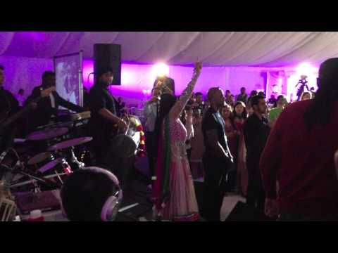 The Truskool Live Band Alongside Miss Pooja N JK