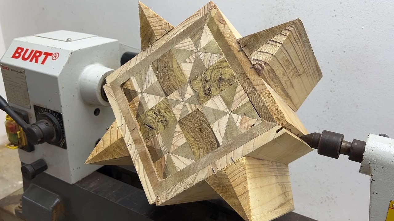 Amazing Woodturning Crazy – A Great Creative Idea To Best Protect Forest Wood On Lathe Amazing Woodturning Crazy – A Great Creative Idea To Best Protect Forest Wood On Lathe
