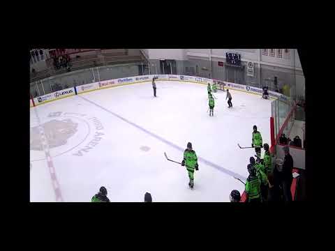 Colton Matracia 3rd period assist vs. Chicago Mission January 2024