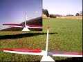 john flying during the fall at flying field