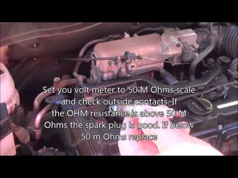 Part 2 2009 Hyundai Accent tune up Spark plug replacement in 720pHD