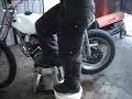 350cc Bultaco Start Up