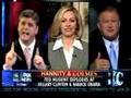 Ted Nugent insulting Barack Obama and Hillary Clinton