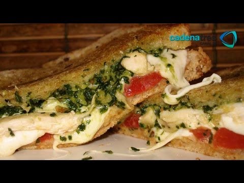 panini - Receta para preparar panini de mozzarella y vegetales al grill. Receta de panini / Receta vegetales al grill 10 Junio 2013 Receta ¿Cómo preparar panini de mo...