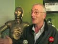 interview with anthony daniels (c-3po in star wars saga) in pittsburgh.