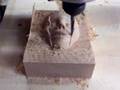 human head in maple