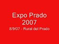 Expo Prado 2007 y Actuación de Tabaré Cardozo