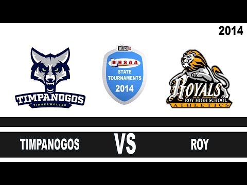 4A Girls Basketball: Timpanogos vs Roy Utah High School State Tournament 2/24/14 Game 2