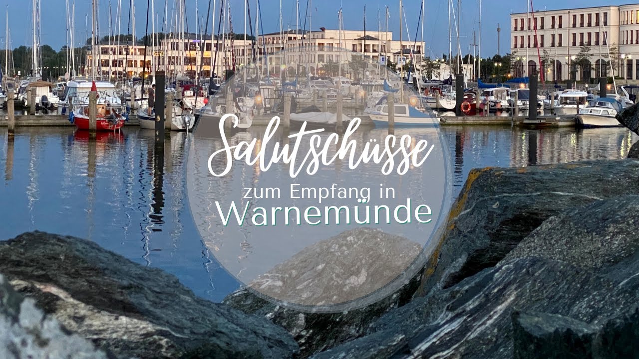 Salutschüsse zum Empfang