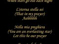 The Prayer - Sing along w/Chris and LJ