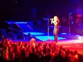 Carrie Underwood singing \"Starts With Goodbye\"