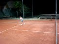 serata a tennis