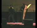 From the Connecticon 2006 human chess match. Squall fights Ichigo and summons GF Cactuar.