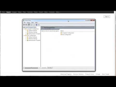 how to open local group policy editor