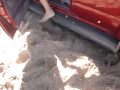 4Runner stuck on beach but not for long!!!