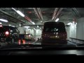 Driving Off Brittany Ferries MV Pont Aven Roscoff, Brittany, France 9th October 2009