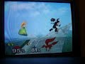 Melee Round 3, Peach (GreenWarrior) vs. Link (Sonkir)